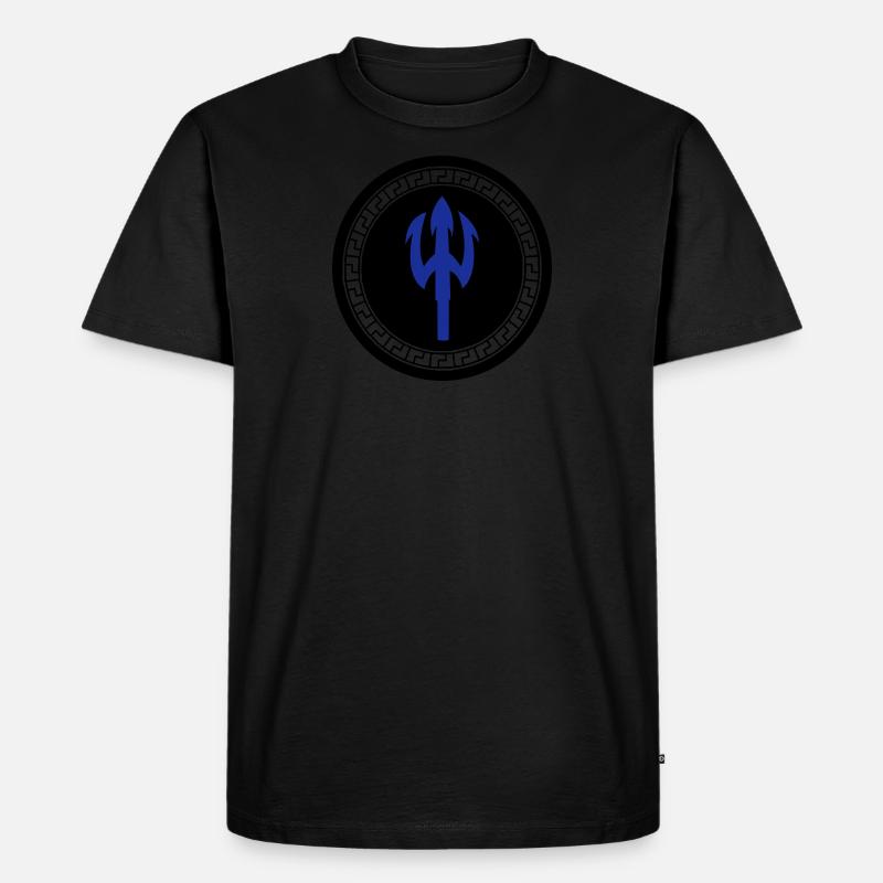 dreizack 002 - Männer Premium Bio T-Shirt - undefined