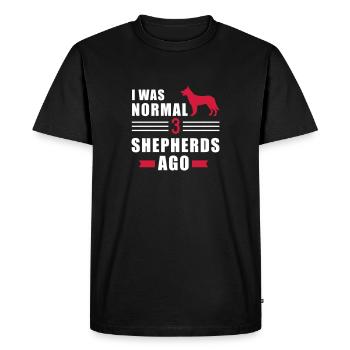 Berger - T-shirt Premium bio Homme - noir - Devant - Nico (187cm)