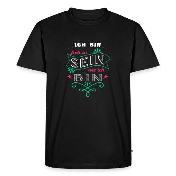 Birthday Gift Geek Women's Rights Bday Girl - Men's Premium Organic T-Shirt - black - Front - Nico (187cm)