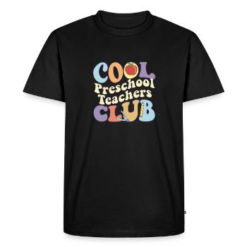 Cool Pre School Teacher Club Pke-K Vibes Teacher - T-shirt Premium bio Homme - noir - Devant - Nico (187cm)
