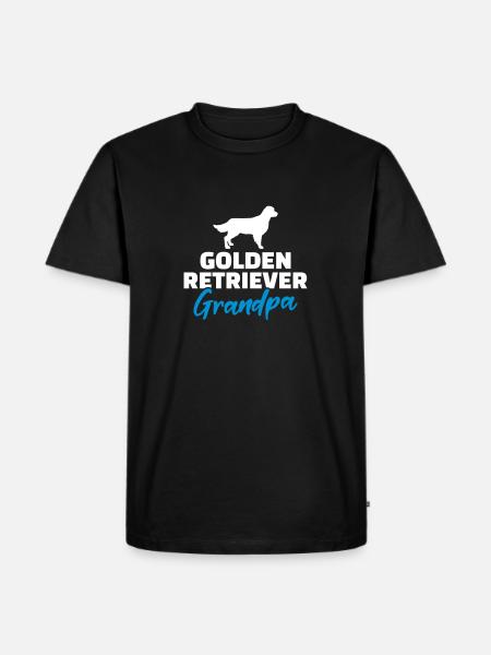 Golden Retriever - T-shirt Premium bio Homme - noir