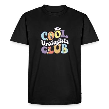 Cool Urologists Club Urology Practitioner - Men's Premium Organic T-Shirt - black - Front - Nico (187cm)