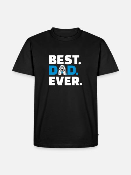 Cocker Spaniel - Männer Premium Bio T-Shirt - Schwarz