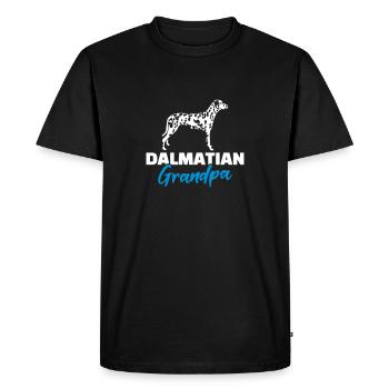 Dalmatien - T-shirt Premium bio Homme - noir - Devant - Nico (187cm)