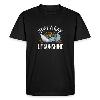 Stingrays, manta rays, ocean rays, rays - Men's Premium Organic T-Shirt - black - Front - Nico (187cm)