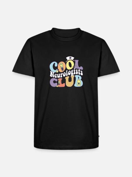 Cool Neurologists Club Neurology Practitioner - Men's Premium Organic T-Shirt - black