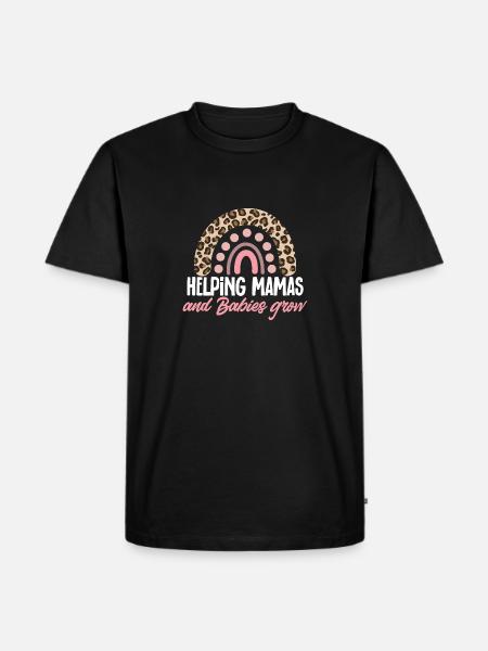 Lactation Consultant IBCLC - Men's Premium Organic T-Shirt - black