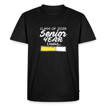 Class Of 2025 Senior Year Loading Future High - Men's Premium Organic T-Shirt - black - Front - Nico (187cm)