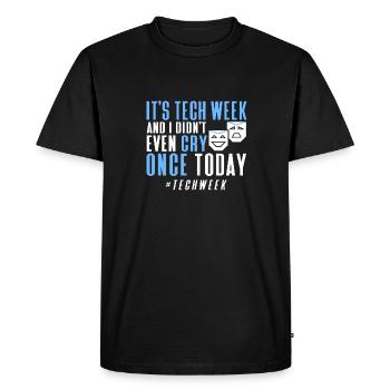 Actrice Drame Broadway Musical Theater - T-shirt Premium bio Homme - noir - Devant - Nico (187cm)