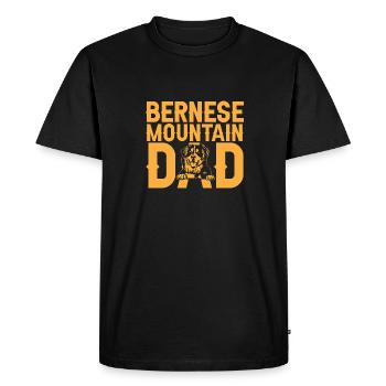 Bouvier bernois - T-shirt Premium bio Homme - noir - Devant - Nico (187cm)