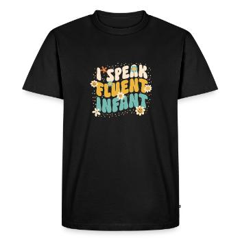 Kindergarten Teacher Daycare Center Educator - Men's Premium Organic T-Shirt - black - Front - Nico (187cm)