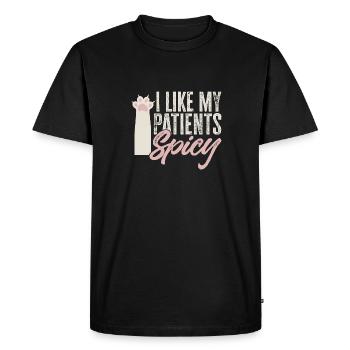 Vet Tech Veterinary Veterinary Technician - Men's Premium Organic T-Shirt - black - Front - Nico (187cm)