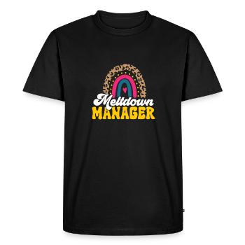 Kindergarten Teacher Daycare Center Educator - Men's Premium Organic T-Shirt - black - Front - Nico (187cm)