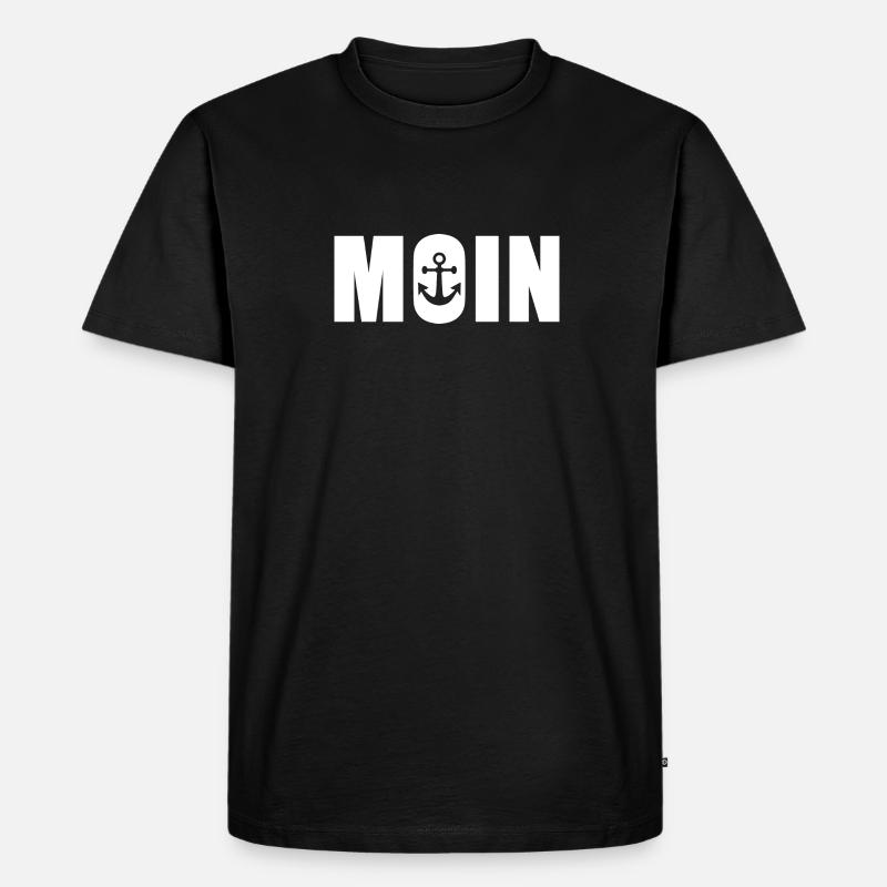 Moin - Männer Premium Bio T-Shirt - undefined