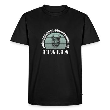 Lupa Capitolina Wolf Rome Italy History - Men's Premium Organic T-Shirt - black - Front - Nico (187cm)