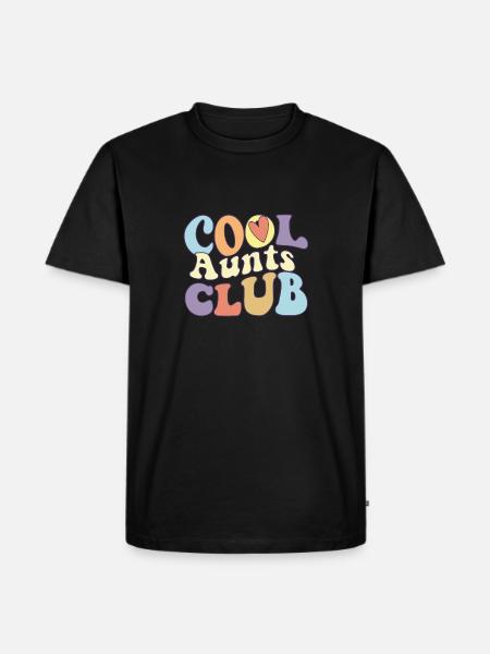 Cool Aunts Club Beste stolte tante noensinne - Premium økologisk T-skjorte for menn - svart