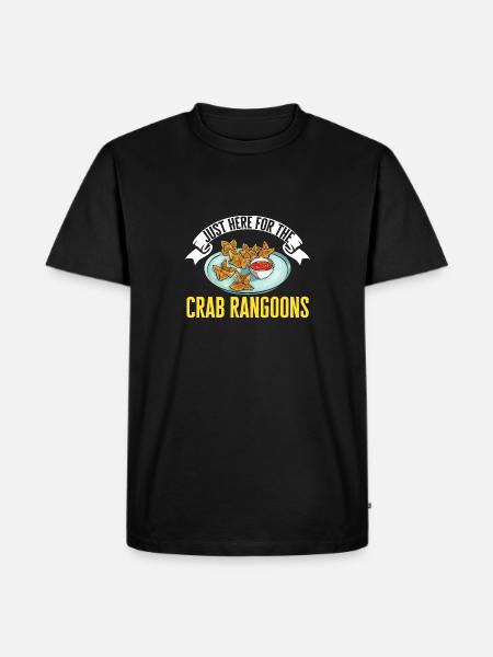 Krabben Rangoon Crab Rangoon - Men's Premium Organic T-Shirt - black