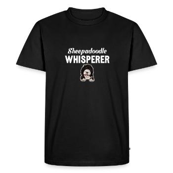 Sheepadoodle Doodle Dog - T-shirt Premium bio Homme - noir - Devant - Nico (187cm)
