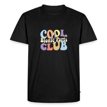 Cool Bionic Parts Club Aftermarket Parts Recovery - Men's Premium Organic T-Shirt - black - Front - Nico (187cm)