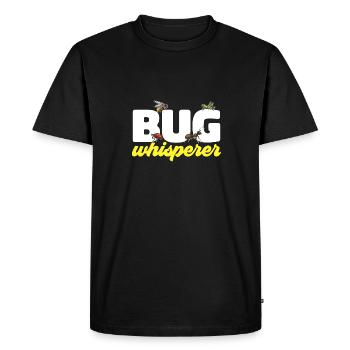 Insect collectors, insects, beetle lovers, entomologists - Men's Premium Organic T-Shirt - black - Front - Nico (187cm)