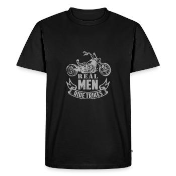 Trike - Men's Premium Organic T-Shirt - black - Front - Nico (187cm)