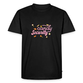 Candy Security Kids Parents Matching Anniversaire - T-shirt Premium bio Homme - noir - Devant - Nico (187cm)