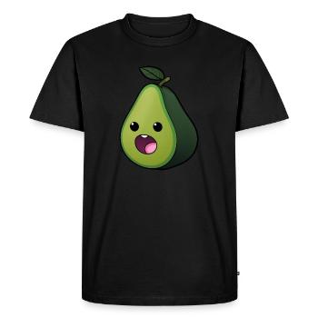 Bande dessinée Avocat - T-shirt Premium bio Homme - noir - Devant - Nico (187cm)