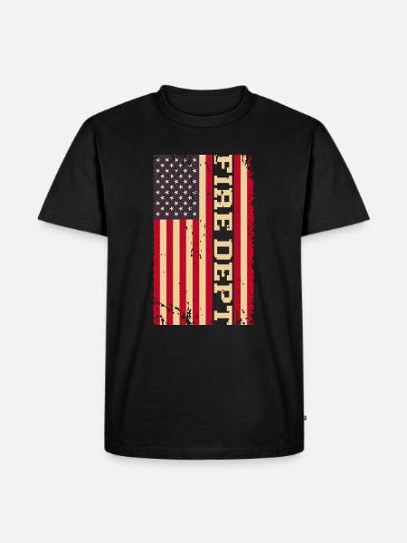Fire brigade - Men's Premium Organic T-Shirt - black