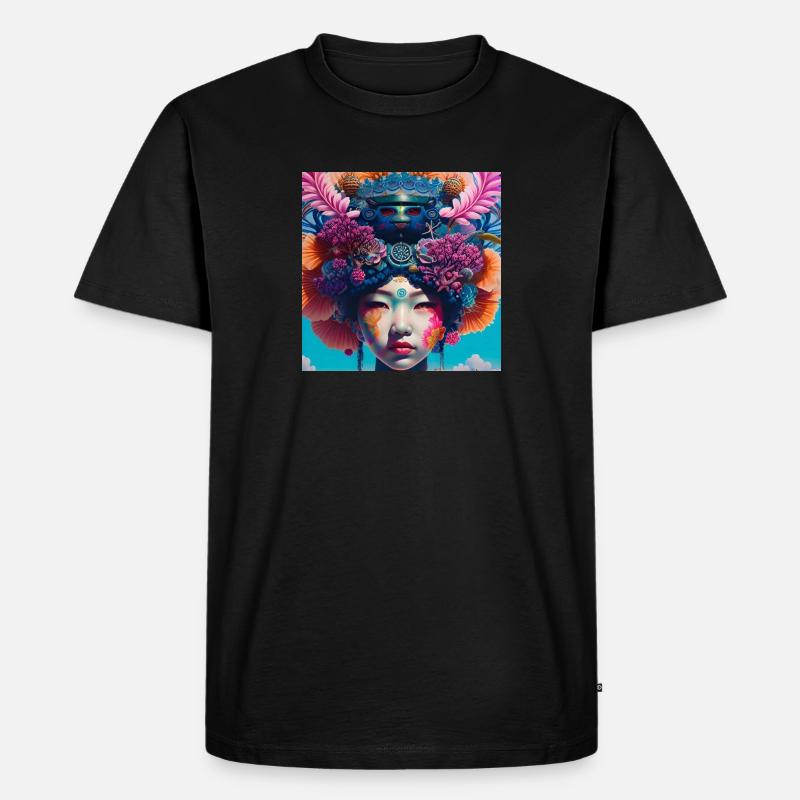A-QUEEN S - Männer Premium Bio T-Shirt - Schwarz
