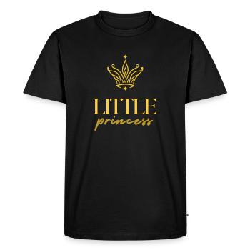 Petite princesse - petite princesse - T-shirt Premium bio Homme - noir - Devant - Nico (187cm)