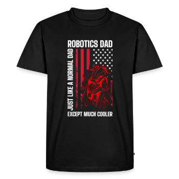 Ingénieur mécanicien mécanique Technicien - T-shirt Premium bio Homme - noir - Devant - Nico (187cm)