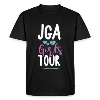 Jga Bachelorette Girls Tour - Men's Premium Organic T-Shirt - black - Front - Nico (187cm)