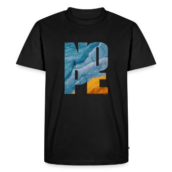 NOPE - sei kein Ja - Sager! - T-shirt Premium bio Homme - noir - Devant - Nico (187cm)