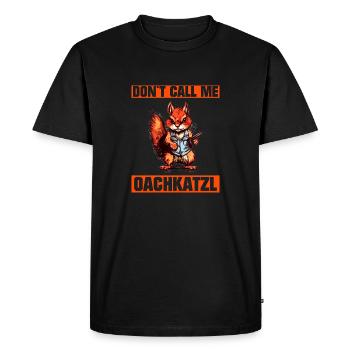 I don't want to be called Oachkatzl - Men's Premium Organic T-Shirt - black - Front - Nico (187cm)