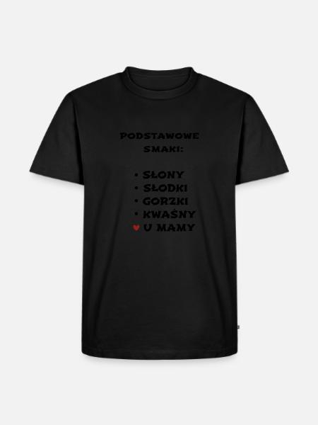 Geschmäcker bei Mama - Männer Premium Bio T-Shirt -