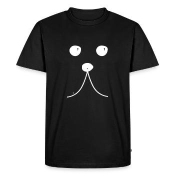 A heart on four legs - The of Orbis - Men's Premium Organic T-Shirt - black - Front - Nico (187cm)