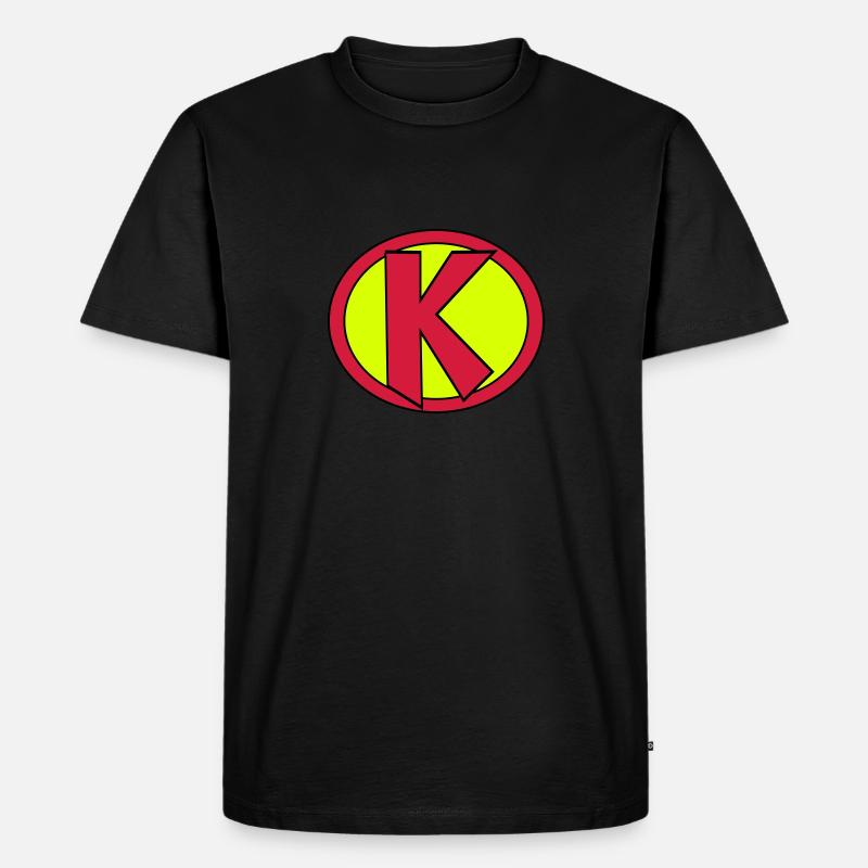 Super, Superheld, Superheldin, Hero, K - Männer Premium Bio T-Shirt - Schwarz