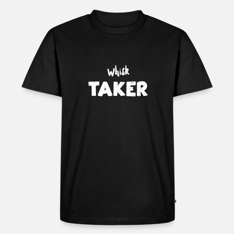 Whisk Taker - Baking - Männer Premium Bio T-Shirt - Schwarz