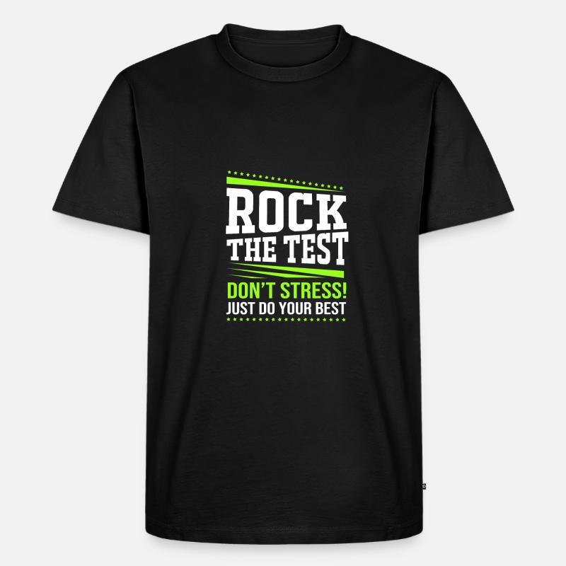 Lehrer der Mittelstufe - Männer Premium Bio T-Shirt - Schwarz