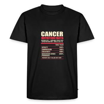 Crab - Men's Premium Organic T-Shirt - black - Front - Nico (187cm)