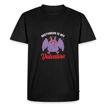 Papillon de nuit - T-shirt Premium bio Homme - noir - Devant - Nico (187cm)