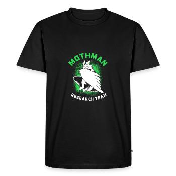 Papillon de nuit - T-shirt Premium bio Homme - noir - Devant - Nico (187cm)