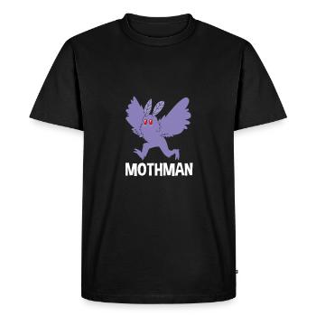 Papillon de nuit - T-shirt Premium bio Homme - noir - Devant - Nico (187cm)