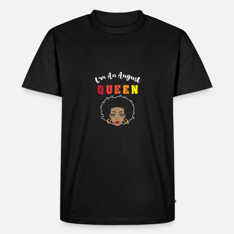 Sternzeichen Löwe - Männer Premium Bio T-Shirt - Schwarz