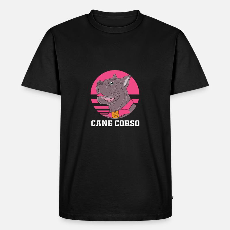 Cane Corso - Männer Premium Bio T-Shirt - Schwarz