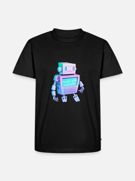 Robot - T-shirt Premium bio Homme - noir