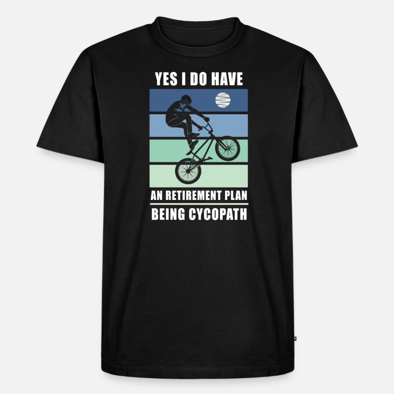 Cycopath - Men's Premium Organic T-Shirt - black
