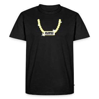 king things ling - Men's Premium Organic T-Shirt - black - Front - Nico (187cm)