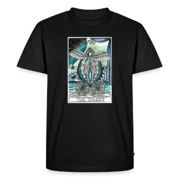 The Chariot - T-shirt Premium bio Homme - noir - Devant - Nico (187cm)