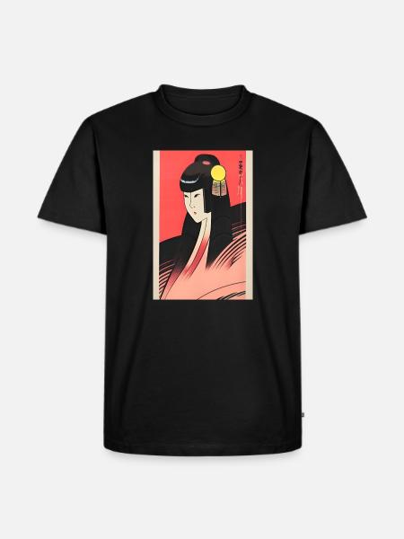 Geisha 10 - Men's Premium Organic T-Shirt - black